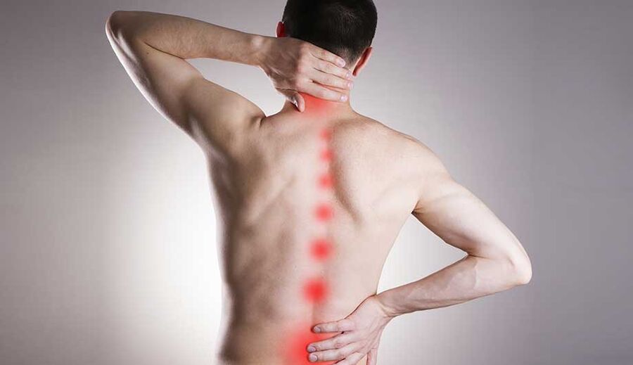 neck and lower back pain with osteonecrosis