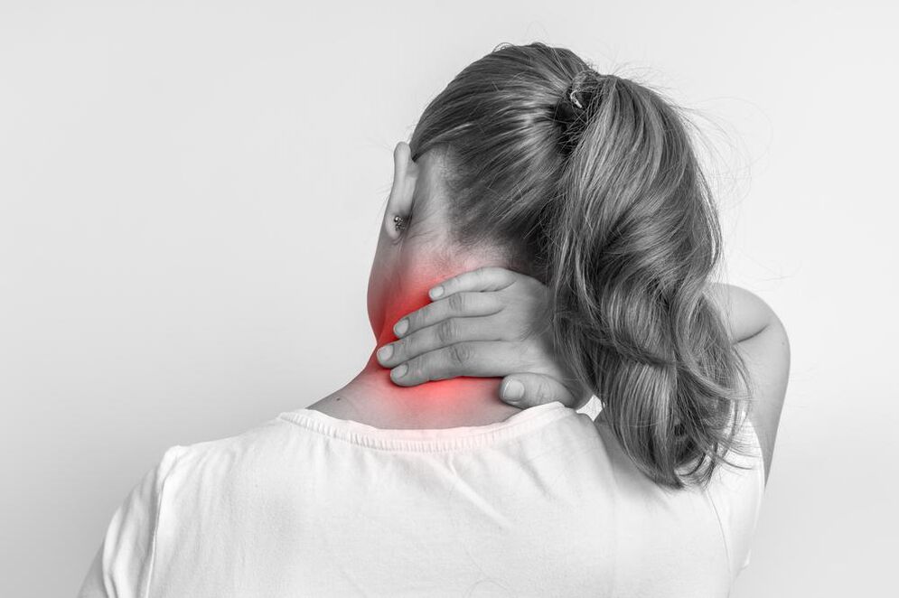 neck pain with osteonecrosis