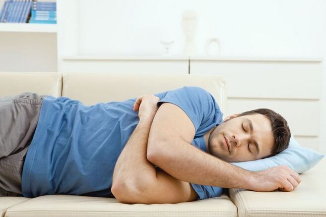 Wrong posture when sleeping is the cause of back pain