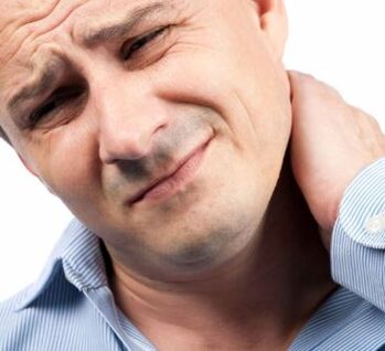 Neck pain is a symptom of spondylosis